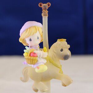 Enesco Precious Moments Autumn’s Praise Carousel Horse Figurine